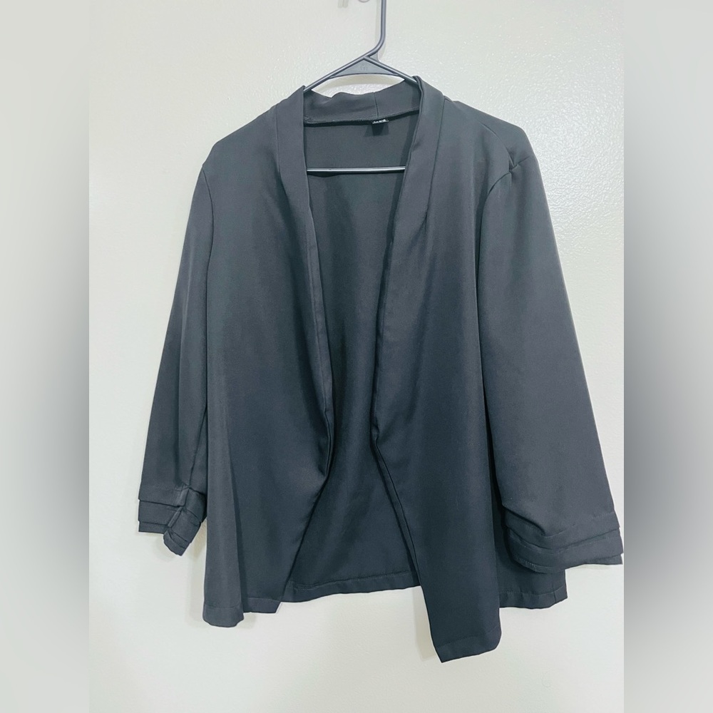 Black work blazer